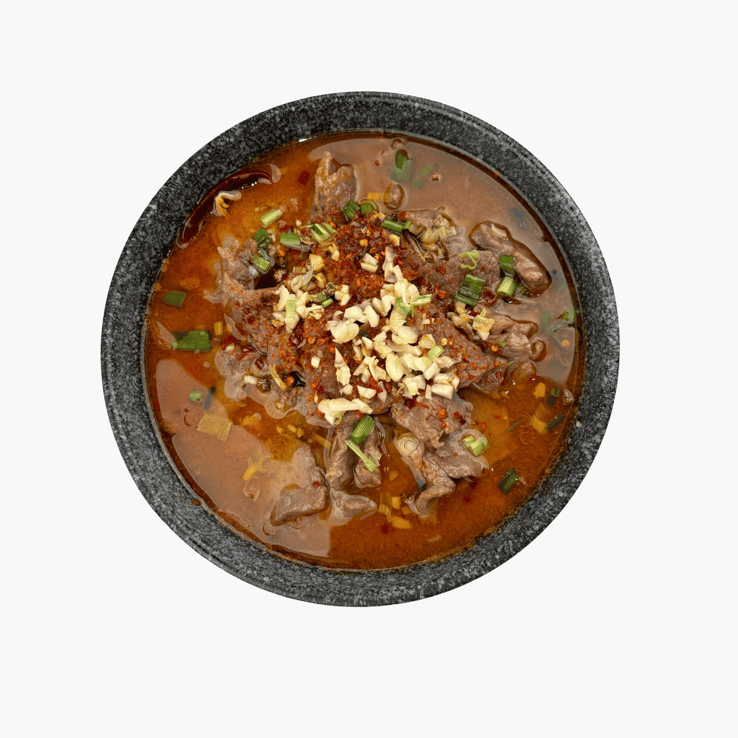 69. MANZO IN BRODO SPEZIATO PICCANTE (Porzione piccola) 🌶️