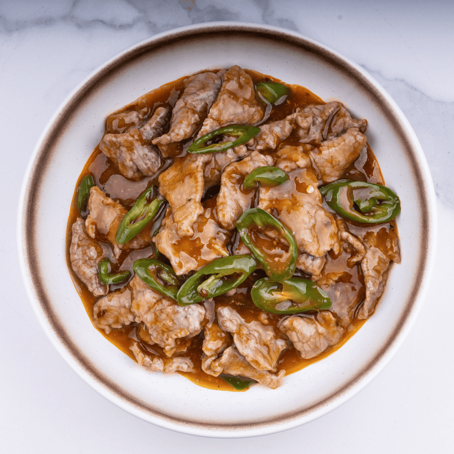 67. MANZO AL PEPERONCINO VERDE