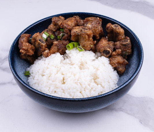 50. RISO CON PUNTINE DI MAIALE SALE E PEPE