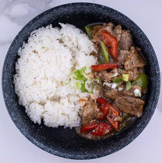 53. RISO CON MANZO AL PEPE NERO