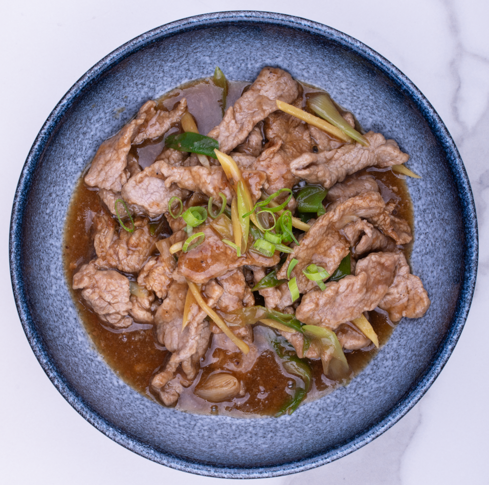 66. MANZO CON ZENZERO E CIPOLLOTTO